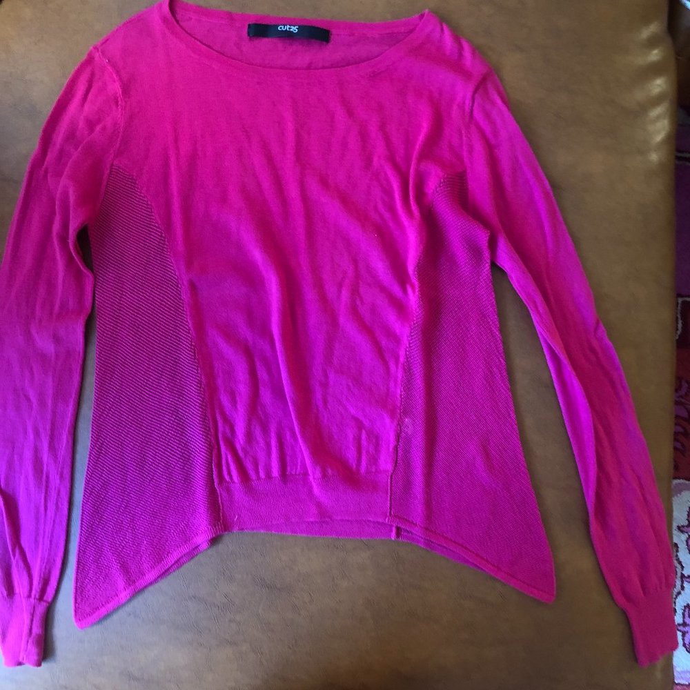 Barbiecore - Yigal Azrouel Cut 25 Sweater Pink - Small - Worn Twice